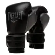 Everlast Powerlock2 Training Boxing Gloves 16Oz Black/Grey
