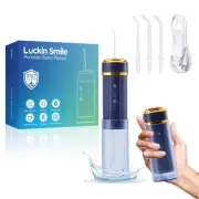 Cordless Water Flosser for Teeth Portable Dental Flosser with 250ml Telescopi...