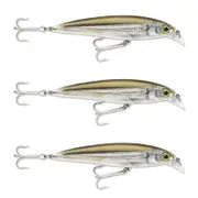 3x Rapala 14cm Saltwater X Rap Jerkbait Fishing Lures - Mangrove Minnow