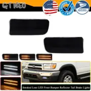 Smoke Switchback LED Front Bumper DRL Signal Lights For 1999-2002 Toyota 4Runner (for: Toyota)