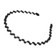 Fashion Men Women Girls Sports Metal Wave Hoop Headband Hair Band Unisex