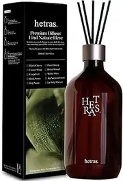 hetras. Premium Reed Diffuser 16.9 fl.oz | Flower Shop Scent | Fragrance Oil Diffuser & Sticks for Home & Office & Bathroom Decor - Gifts for Loved One