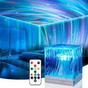 Crystal Lamp Night Light Projector for Bedroom-2 IN1, 18 Colors 54 Lighting M...