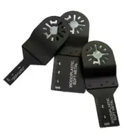 HILKA 3PC UNIVERSAL FIT MULTI TOOL BLADES SET Fein Multimaster Bosch Makita NA12