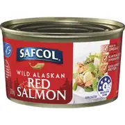 Safcol Wild Alaskan Red Salmon 210g
