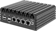 HUNSN Micro Firewall Appliance, Mini PC, OPNsense, VPN, Router PC, Intel N5105, RJ03a, AES-NI, 4 x Intel 2.5GbE I226-V LAN, Type-C, TF, M.2 WiFi 6 Slot, 16G RAM, 256G SSD