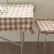 【MYUMYU 沐慕家居】美拉德格紋桌巾100*140cm(餐桌巾 格紋桌布 桌巾 桌布 野餐桌巾 美拉德 格紋桌巾)