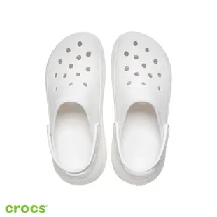 Crocs 卡駱馳 (中性鞋) 經典厚底克駱格-207988-100