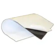 Self-Adhesive Rewritable Whiteboard | Steel Magnet Holding Sheet | White | 620mm x 0.8mm x 1 metre