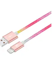 LAX Gadgets Apple Mfi Certified 10Ft Glitter Lightning Cable