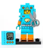 Lego 71034 Series 23 Halloween Cardboard Robot costume minifigure