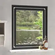 Water Resistant Magnetic Insect Screen Anti Mosquito Mesh Screens For Windows
