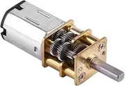 DC6V Speed Reduction Gear Motor, Micro DCGeared Electric Motor, Shaft Mini Metal Gearwheel Gear Motor for RC Car, Robot Model, DIY Engine Toys (6V 20RPM)