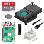 Argon PWR GaN Raspberry Pi 5 Kit | Raspberry Pi 5 8GB Kit/Pi 5 Board (8GB) / ...