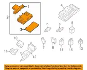 FORD OEM 17-20 Fusion,MKZ Electrical Fuse Relay-Junction Block HG9Z14A068D (for: Ford)