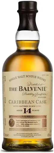 The Balvenie 14 Year Old Caribbean Cask Single Malt Scotch Whisky 700ml