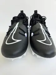 Nike Alpha Menace Pro 3 "Black White" Football Cleats Size 12.5