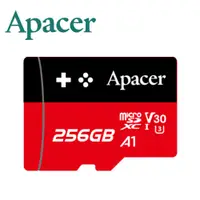 在飛比找PChome24h購物優惠-Apacer宇瞻 256GB MicroSDXC UHS-I