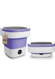 8L Portable Washing Machine Mini Washer Foldable Washer Small Spin Dryer Travel