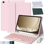 Backlit Keyboard Case Mouse For Samsung Galaxy Tab A9+ A8 S9 FE/S9 S8 S7 11 inch