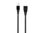 Monoprice Extension Cord 50ft Black For Computers, Monitors, and Network Devices