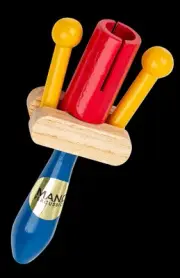 Mano Percussion EM329 Woodpecker Effect Handheld Unit Natural Satin