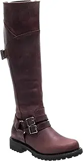 Harley-Davidson Women's Lomita Motorcycle Boot, Wine, 5 M US