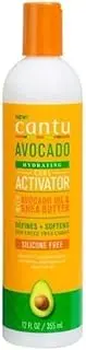 Cantu Avocado Hydrating Curl Activator Cream (Pack of 3)