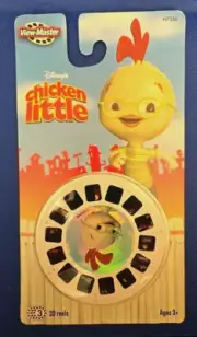 SEALED Disney Disney's Chicken Little Movie view-master 3 Reels Pack Set NEW