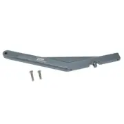 GPM Racing Aluminum Rear Chassis Brace Grey : Losi 1/10 Lasernut U4