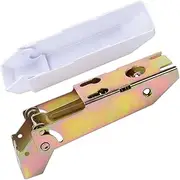 ZORZA 1Pcs Metal Freezer Door Hinge with Integrated Spring Universal Refrigerator Door Hinge Replacement with Casing Essential Fridge Accessory for Home Use