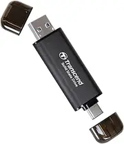 Transcend TS256GESD310C 256GB Portable SSD, ESD310C, USB 10Gbps with Type-C and Type-A