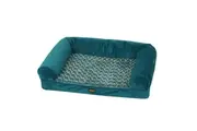 Pawz Memory Foam Calming Pet Sofa Dog Bed Medium Blue