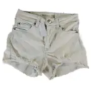 American Eagle Hi-Rise Shortie Next Level Stretch Cut Off Shorts Size 2 NWT