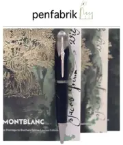 MONTBLANC - Writers Edition 2022 - Brothers Grimm - Ballpoint Pen - 128364 NEW