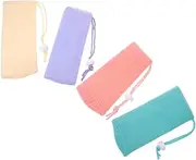 GOOHOCHY Shampoo Bar Bag Multi-function Soap Bag Set Portable Soap Foaming Net Pouch