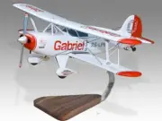 Pitts S-2S Gabriel Desk Wood Airplane New Model Small Scale 1/24