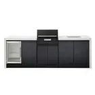 New Crossray eXtreme Electric Outdoor Kitchen w/ single fridge & Sink - TCEK-04