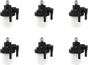 6X Fuel Filter Compatible With Mercury Mercruiser Outboard Filter 35-879884T Fuel Filter