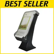 Durable Black Napkin Dispenser with AD-a-Glance Window - Xpressnap Classic