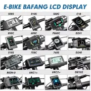 E-bike Electric Bike LCD Display for BAFANG Mid Drive Motor BBS02B BBS01B BBSHD