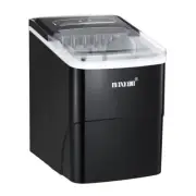Maxkon Portable Ice Makers Countertop, 9 Ice Cubes Ready in 6 Mins, 12Kgs Ice in