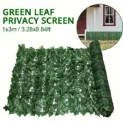 3M Artificial Ivy Leaf Fence Screen – UV-Resistant Privacy Hedge Panel!