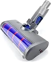 Hygieia Motorized Floor Brush - Soft Roller Head for Dyson V6 DC59 DC45 & DC44 Vacuum Cleaners, Velvety Drum Head Attachment with Powerful Suction, Multi-Angle Rotation