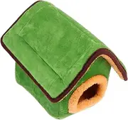 DINHEAROM Warm Nest for Small Pet Guinea Pig Hammock Hideout Heated for Hamster Rabbit Chinchilla
