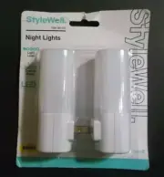 StyleWell Dusk to Dawn Automatic LED Night Light 2 Pack