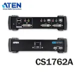 【3CTOWN】含稅 ATEN 宏正 CS1762A CS-1762A 2埠桌上型 KVM 切換器 DVI,USB,音效