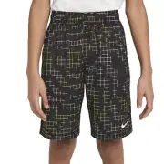 NIKE Big Boys Dri-Fit Printed Training Shorts Multicolor Size 10-12