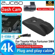 4K 2160P Wifi DVR Dash Cam Camera for Toyota Hilux Fortuner SW4 TruckMasters OX