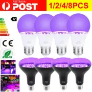 E27 9W 15W UV Black Light Bulb Glow in The Dark Lamps for Party Club Spotlights